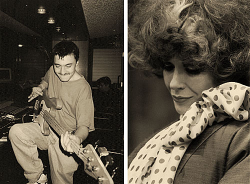 Steve Buckley and Fenella Fielding