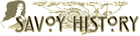Savoy History